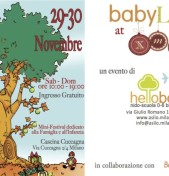 Torna Baby Land in Cascina Cuccagna il 29 e 30 Novembre a Milano