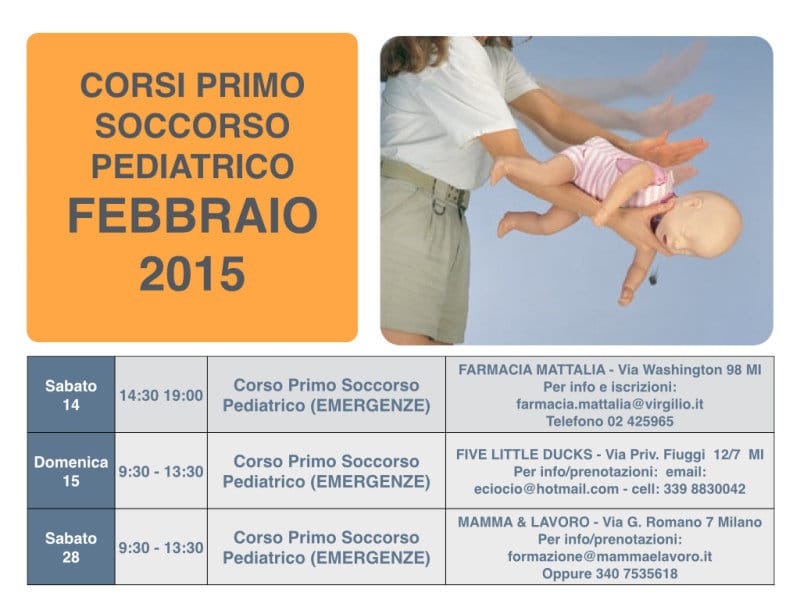 Calendario Corsi locandina Febbraio 2015