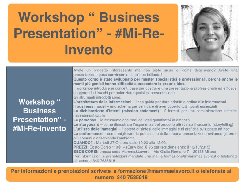 Workshop “ Business Presentation”